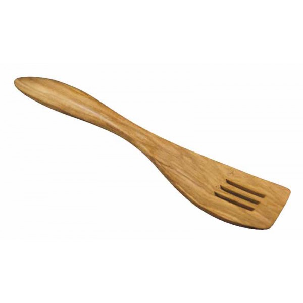 Slotted spatula  TERRA olive wood